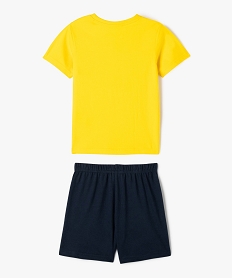 pyjashort bicolore avec motif pikachu - pokemon jauneE726701_4