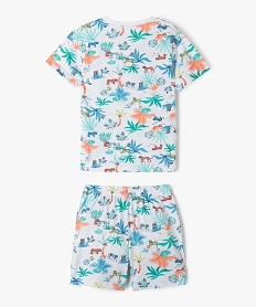 pyjashort a motifs de la jungle garcon imprime jungleE727201_3