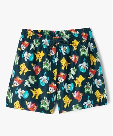 GEMO Short de bain à motifs multicolores garçon - Pokemon Bleu