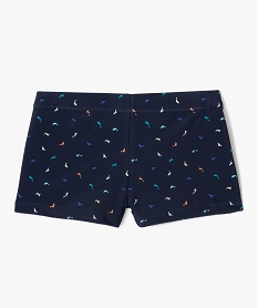 GEMO Maillot de bain boxer à motifs dauphins garçon imprime multicolore