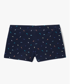 maillot de bain boxer a motifs dauphins garcon bleuE728201_1