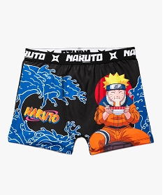GEMO Boxer fluide avec motif Naruto garçon Multicolore