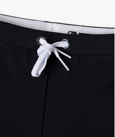 maillot de bain boxer avec inscription garcon - freegun noir vif maillots de bainE736401_2