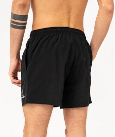 short de bain uni homme noir vifE741901_3