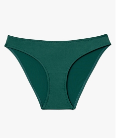 bas de maillot de bain femme forme culotte vert bas de maillots de bainE748701_4