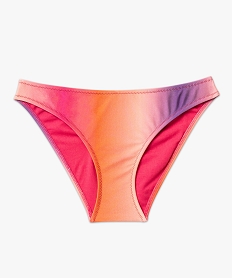 bas de maillot de bain aux reflets scintillants femme rose bas de maillots de bainE749101_4