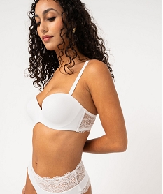 soutien-gorge bandeau avec bretelles amovibles blancE754401_1