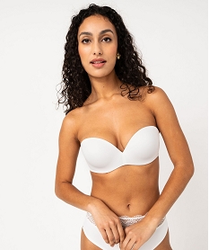 soutien-gorge bandeau avec bretelles amovibles blancE754401_2