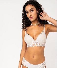 soutien-gorge sans armatures forme push-up femme beigeE755401_1