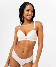 soutien-gorge push-up en dentelle blanc soutien gorge avec armaturesE755601_3