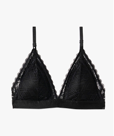 soutien-gorge triangle en dentelle avec mousses amovibles noir soutien gorge sans armaturesE755801_4