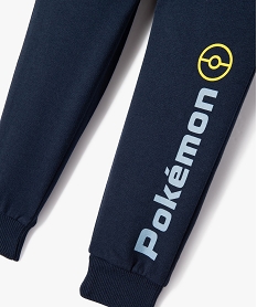 pantalon de jogging bicolore garcon - pokemon bleuE770901_2