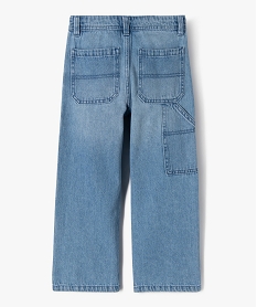 jean large avec poches plaquees garcon bleu jeansE775101_4