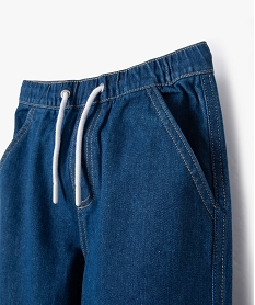 jean confortable a taille elastique garcon grisE775201_2