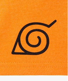 bermuda en molleton a motif garcon - naruto orangeE780101_3
