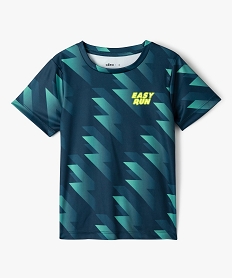 GEMO Tee-shirt à manches courtes spécial sport garçon Imprimé