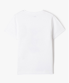tee-shirt a manches courtes avec motif crocodile garcon blanc tee-shirtsE784101_3