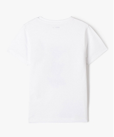 tee-shirt a manches courtes avec motif crocodile garcon blanc tee-shirtsE784101_4