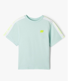 GEMO Tee-shirt manches courtes spécial running garçon Vert