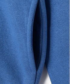 sweat a capuche avec motif manga garcon - dragon ball z bleu sweatsE790901_2