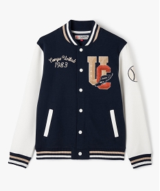 GEMO Blouson bicolore intérieur molletonné garçon - Camps United navy