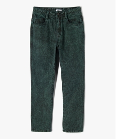 jean regular avec effet de couleur garcon vert jeansE791801_1