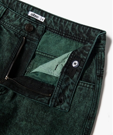 jean regular avec effet de couleur garcon vert jeansE791801_2