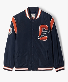 GEMO Blouson matelassé avec finitions tricolores garçon - Camps United navy