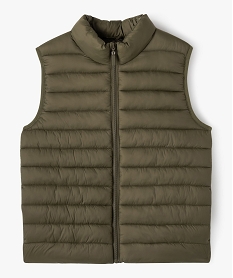 blouson matelasse sans manches garcon vert blousons et vestesE798601_1