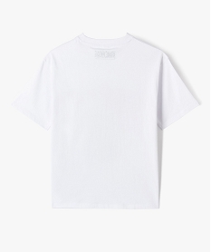 tee-shirt a manches courtes avec motif xxl garcon - one piece blanc tee-shirtsE800601_4