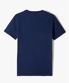 tee-shirt a manches courtes avec motif manga garcon - blue lock bleu tee-shirtsE800701_3