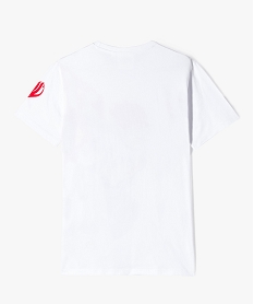 tee-shirt manches courtes imprime natsu dragnir garcon - fairy tail blanc tee-shirtsE800901_3