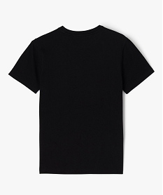 tee-shirt manches courtes imprime garcon - demon slayer noir tee-shirtsE801101_3