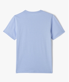 tee-shirt a manches courtes avec motifs garcon bleu tee-shirtsE802001_3