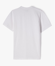 polo a manches courtes et col mao garcon blanc standard tee-shirtsE804101_3