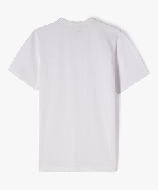 polo a manches courtes et col mao garcon blanc tee-shirtsE804101_3