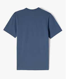 polo a manches courtes et col mao garcon bleu horizon tee-shirtsE804201_3