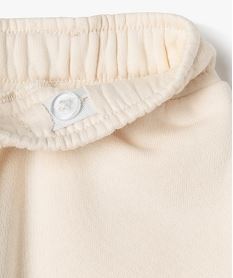 pantalon de jogging avec poches a rabat fille blanc chine pantalonsE807301_2