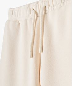 pantalon de jogging avec poches a rabat fille blanc chine pantalonsE807301_4