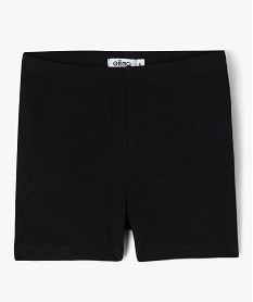 short moulant en coton stretch fille noir shortsE811601_4