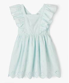 robe a volants avec broderies anglaises fille bleuE822701_1