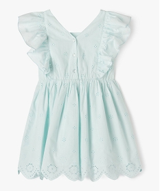 robe a volants avec broderies anglaises fille bleuE822701_3