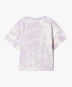 tee-shirt a manches courtes avec motif stitch fille - disney violet tee-shirtsE826001_3