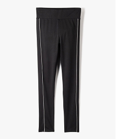 GEMO Legging de sport avec bandes réfléchissantes fille noir standard