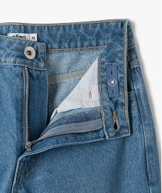 jean straight delave avec taille ajustable fille bleu vif jeansE839201_2