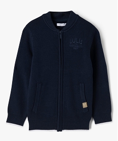 GEMO Gilet zippé en coton garçon - LuluCastagnette navy