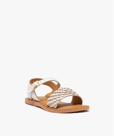 sandale fille blanche blanc standardE863401_2