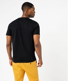 tee-shirt manches courtes imprime homme - roadsign noir tee-shirtsE871201_3