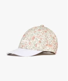 casquette a motifs fleuris bebe fille roseE872801_1