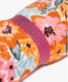 serviette de plage en velours eponge avec elastique femme rose standard autres accessoiresE882301_3